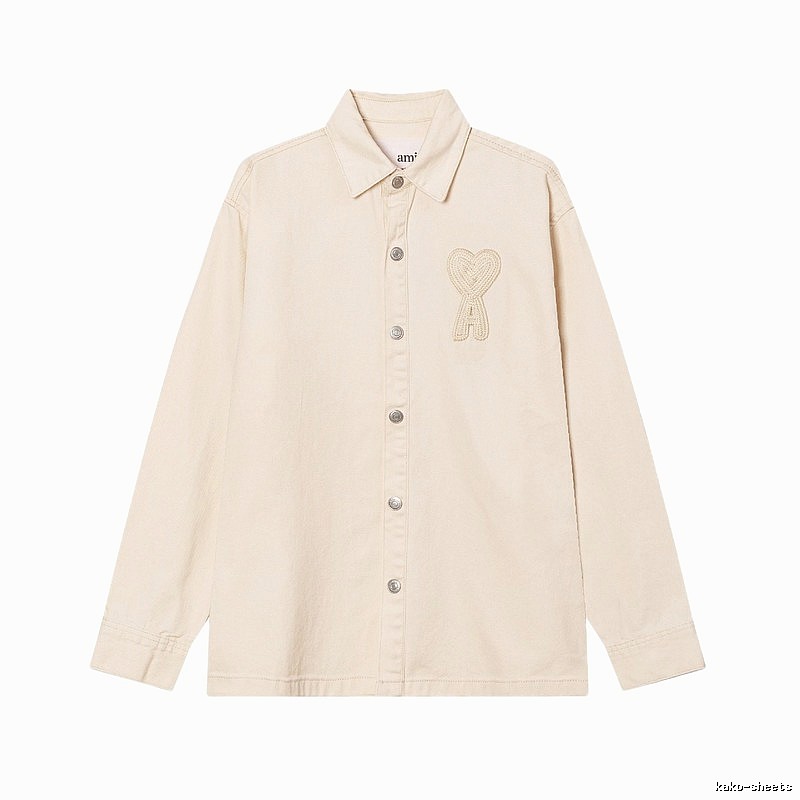 AMI Embroidered Love Style Shirt