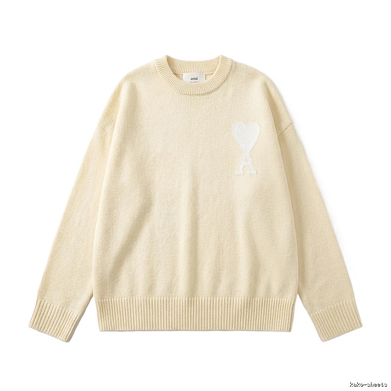 AMIRI Love Style Off-white Sweater