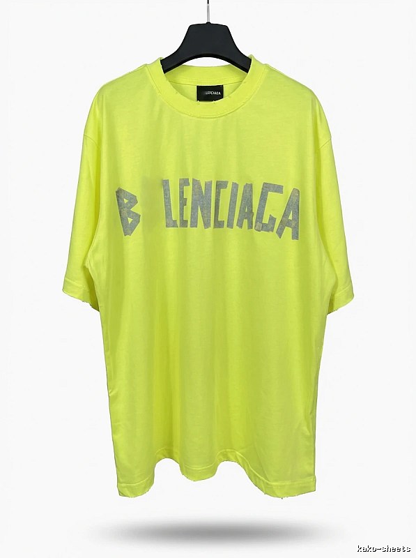 Balenciaga fluorescent style T-shirt