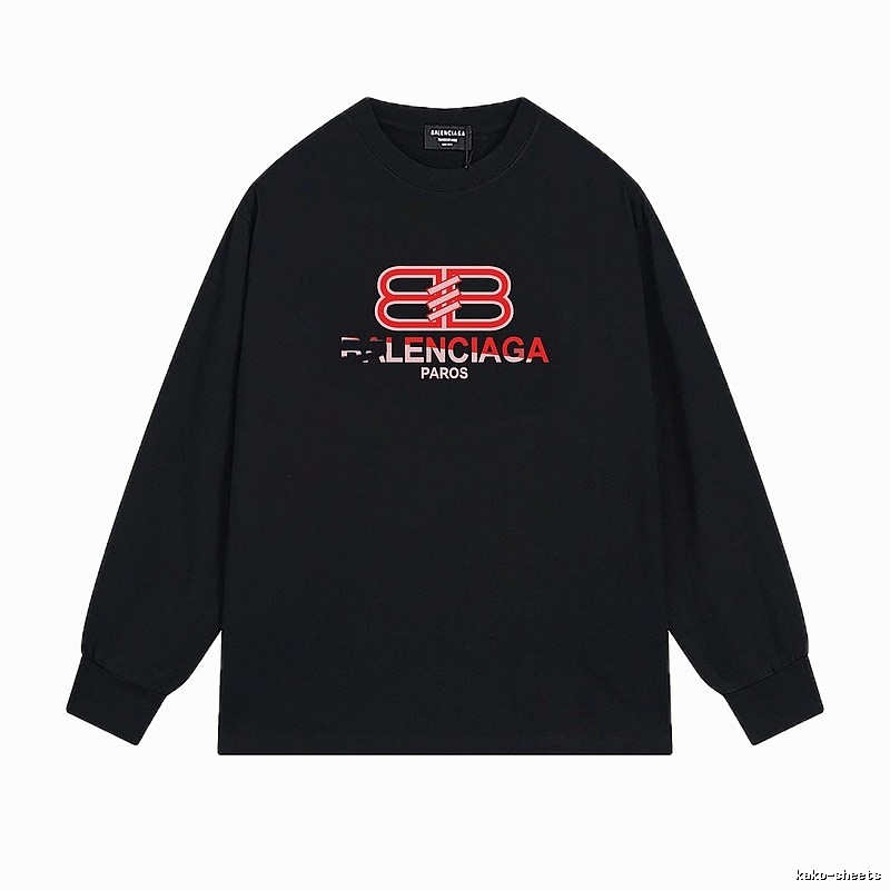 Balenciaga PAROS series black T-shirt