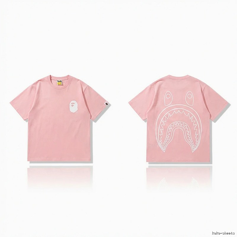 Bape Shark Series Pink T-shirt