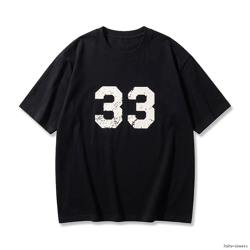 Chrome Hearts No. 33 Retro Black T-shirt