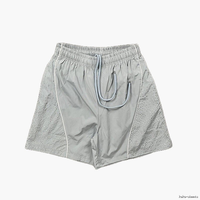 Corteiz Breathable Street Style Grey Sports Shorts