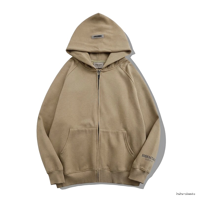 ESSENTIALS Basic Khaki Sweatshirt