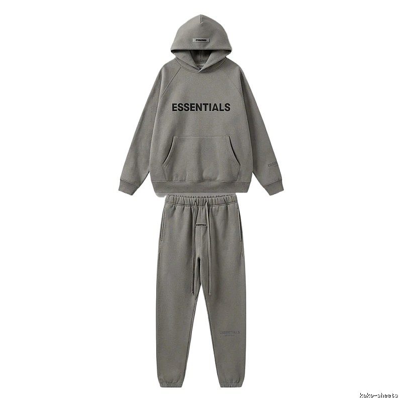ESSENTIALS grey casual suit