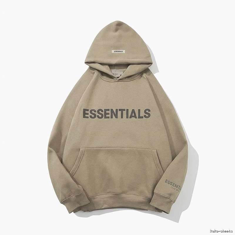 ESSENTIALS Simple Style Khaki Sweatshirt