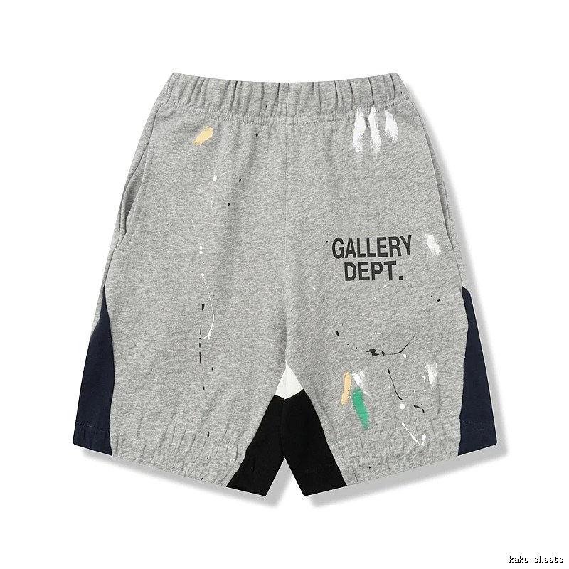 Gallery Dept Graffiti Style Grey Shorts