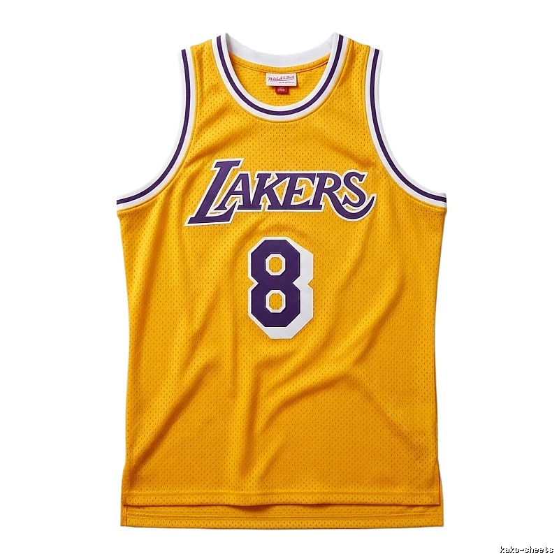 Kobe Lakers retro yellow jersey