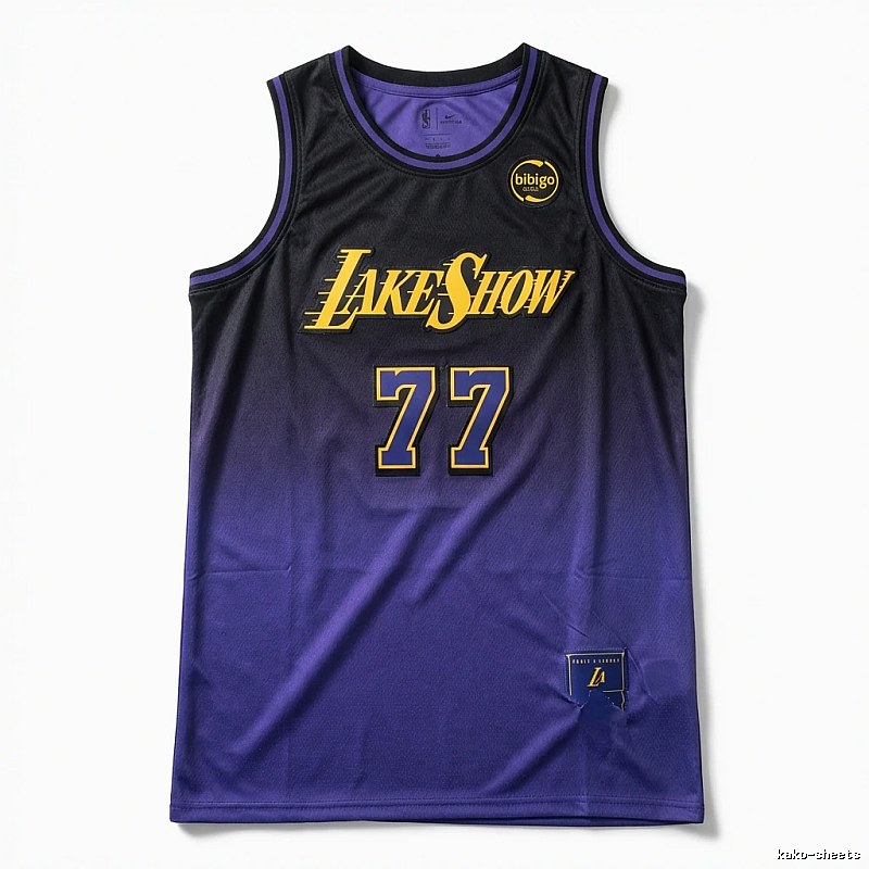 LakeShow No.77 Gradient Basketball Jersey