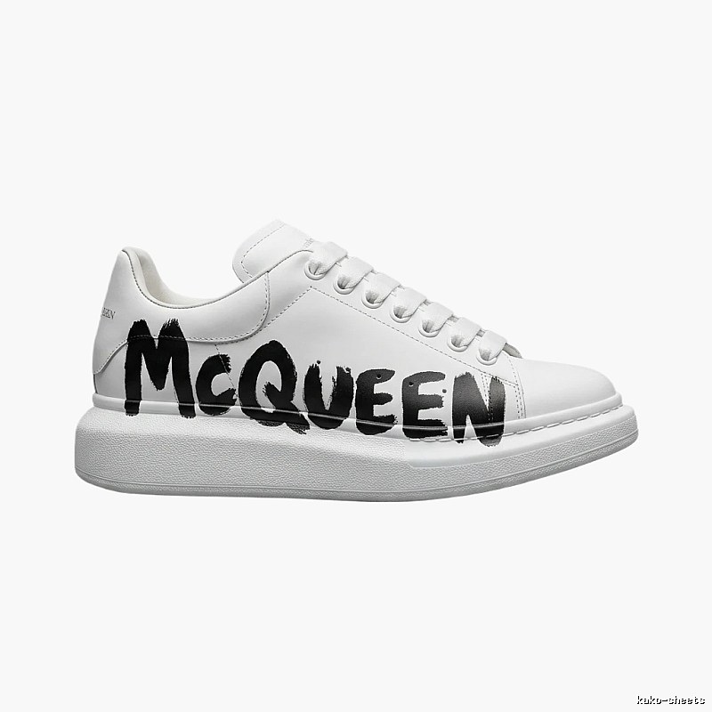 McQueen - printed casual - style white shoes