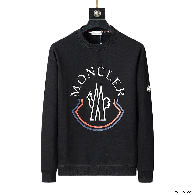 Moncler Classic and Stylish Black Sweatshirt