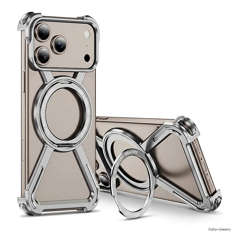 PITAKA Magnetic Metal Style Phone Case