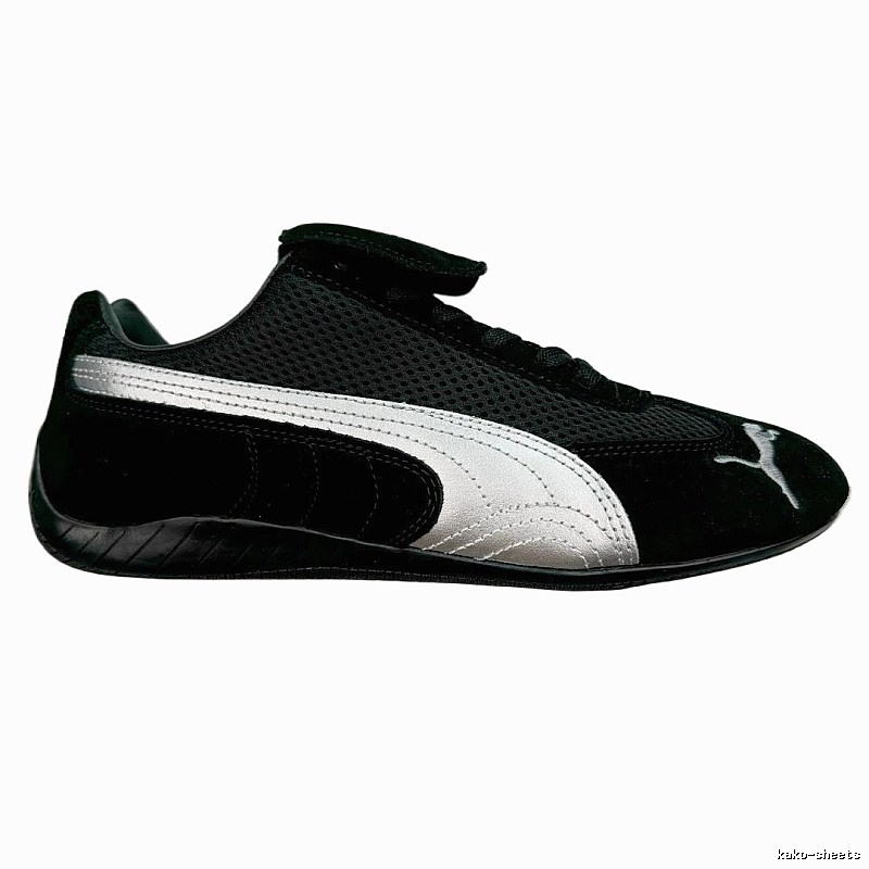 PUMA classic black and white sports shoes