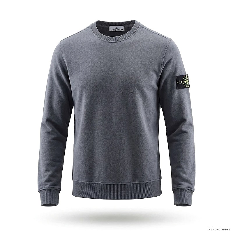 Stone Island basic grey sweatshirt