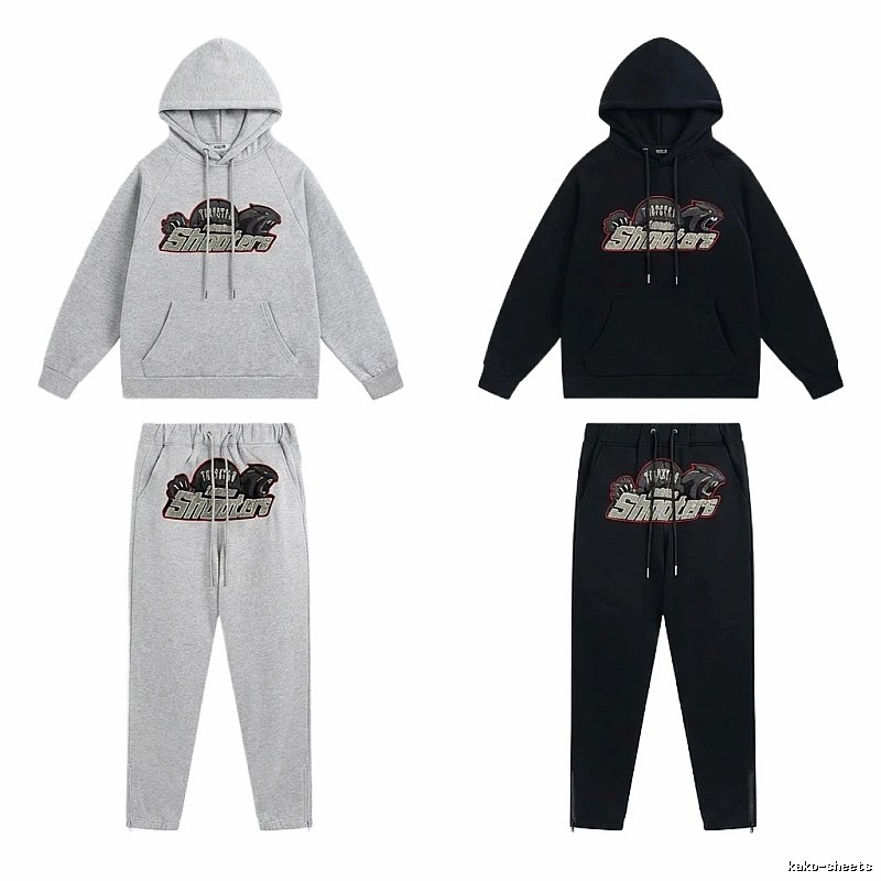 Trapstar sporty grey/black suit set