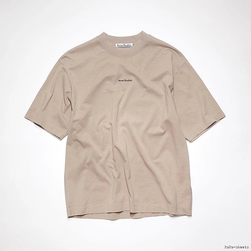Acne Studios 2090-80 Style Ac908042 Stockholm Logo T-Shirt Clean Colorway