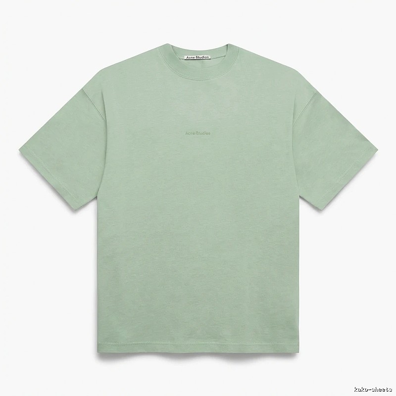 Acne Studios minimalist style light green T-shirt