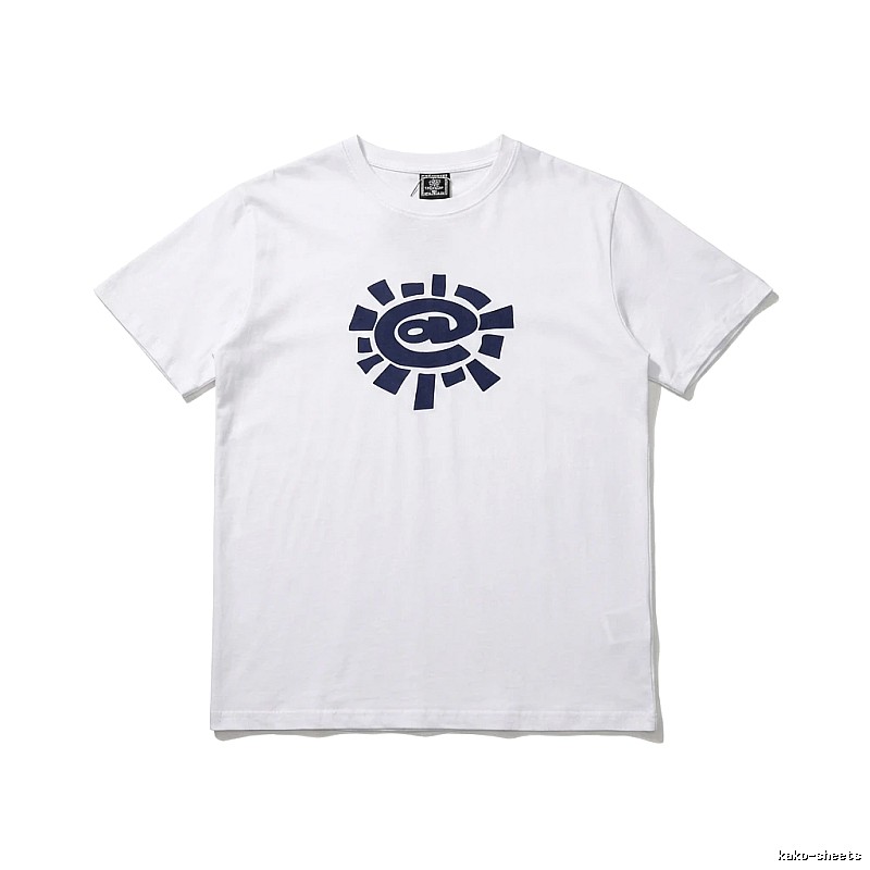 ADWYSD Printed Simple White T-shirt