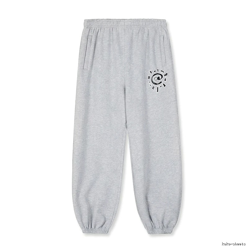ADWYSD trendy casual style gray sweatpants
