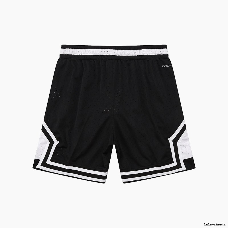 AJ Sporty Black and White Shorts