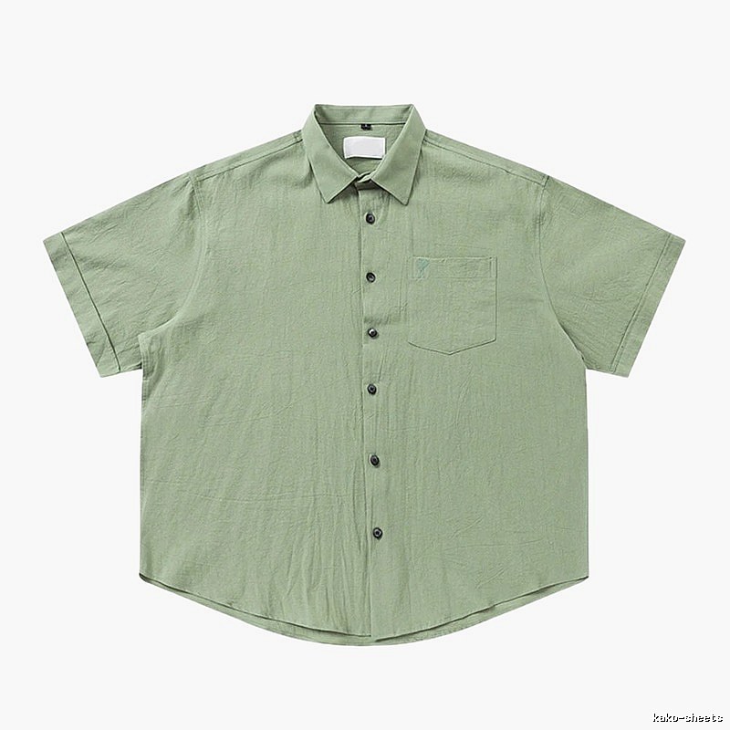 AMI casual light green shirt