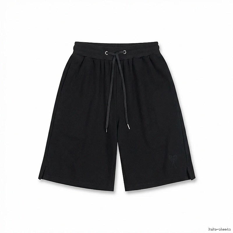 AMI casual style black shorts