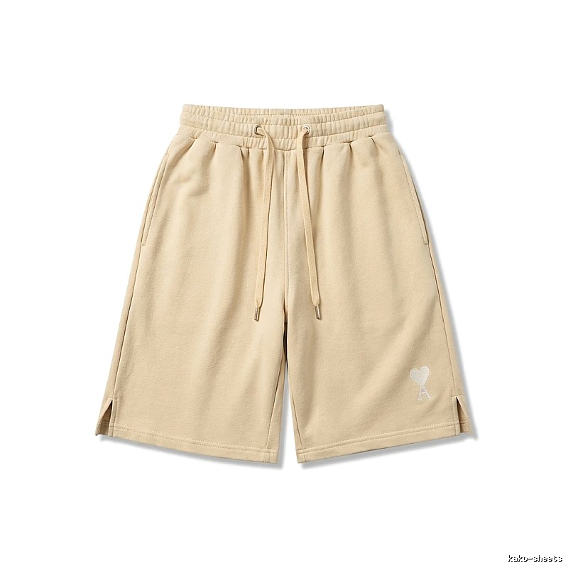 AMI casual style khaki shorts