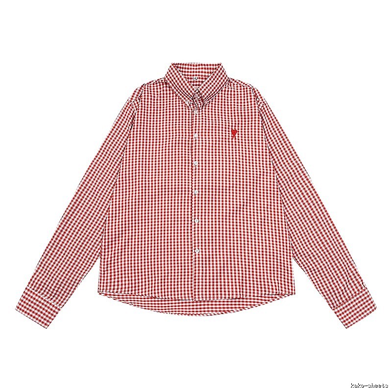 AMI checkered retro-style shirt