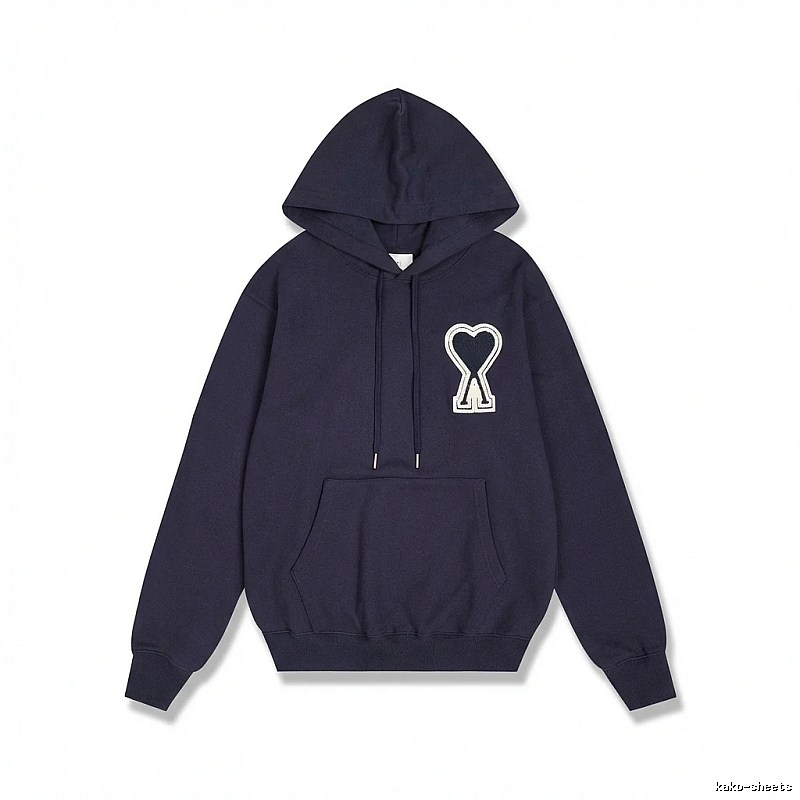 AMI Heart Pattern Hoodie