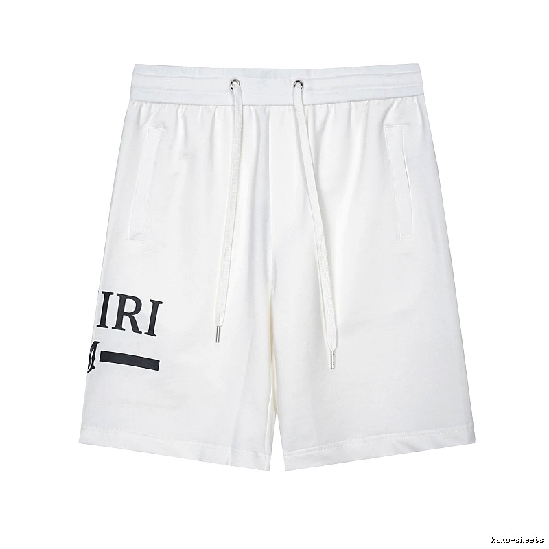 Amiri Monogram Logo shorts Black Casual Amiri for Layered Styling