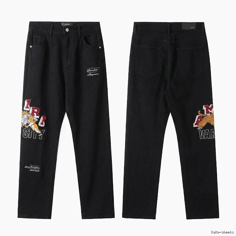 AMIRI retro - style black jeans