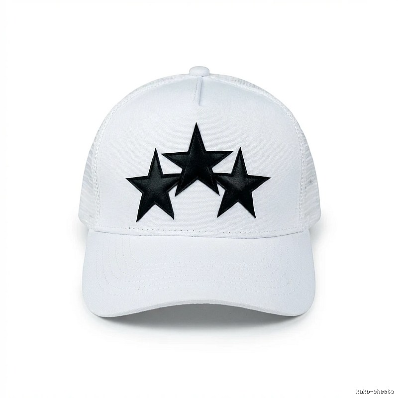AMIRI Star Trendy White Hat
