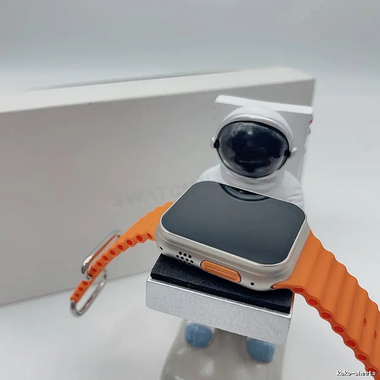 Apple Watch Ultra with Orange Band