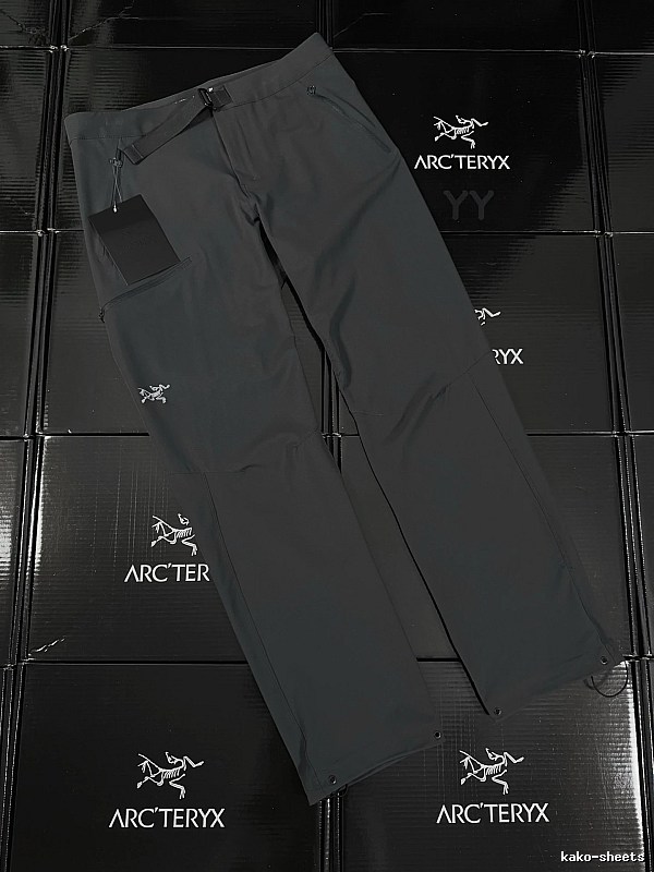 Arc'teryx Casual Technical Hiking Pants with articulated construction and a streamlined leg