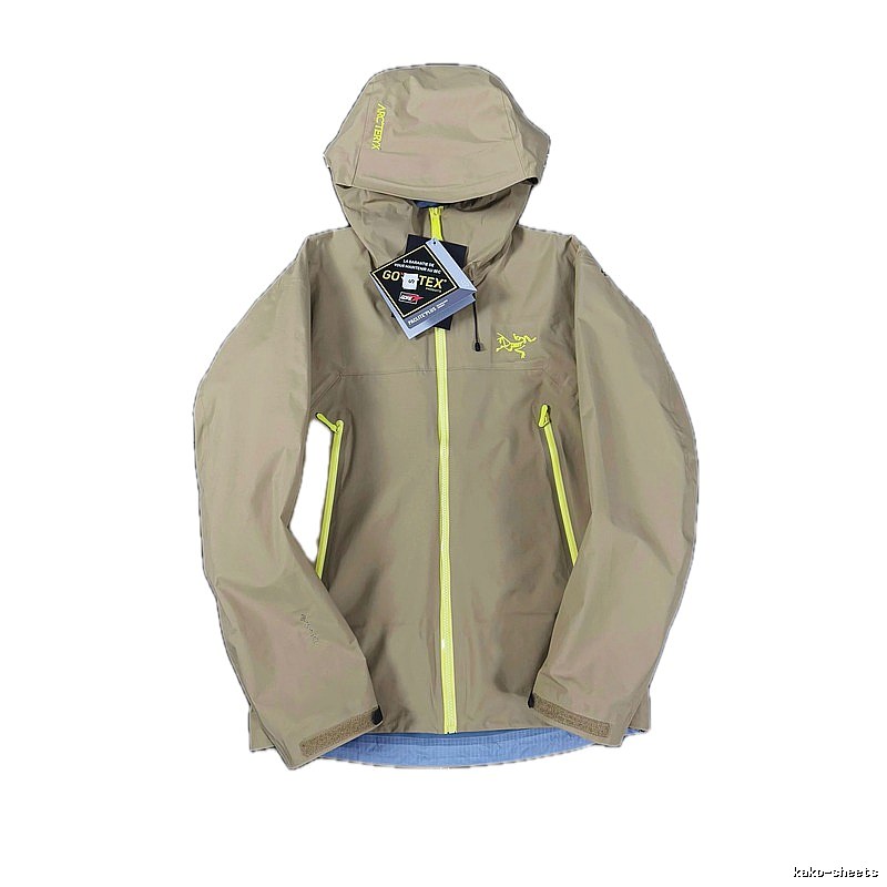 Arc’teryx Taupe Green Hardshell Jacket