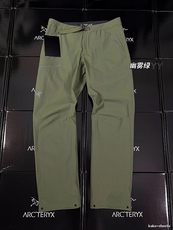 Arc'teryx Technical Hiking Pants with clean performance silhouette and subtle logo - Streetwear