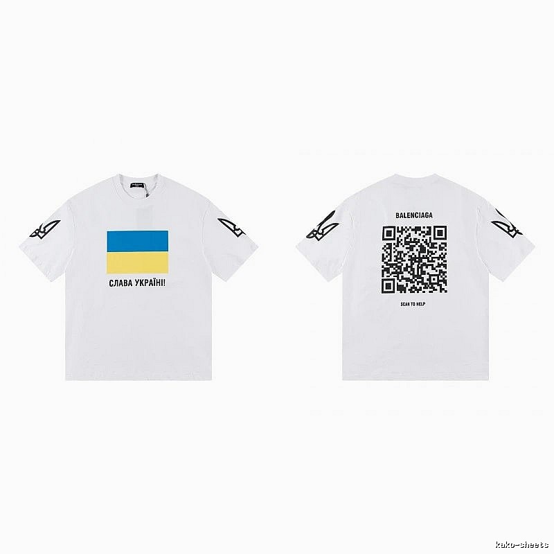 Balenciaga Charity Limited Edition Street Style White T-Shirt