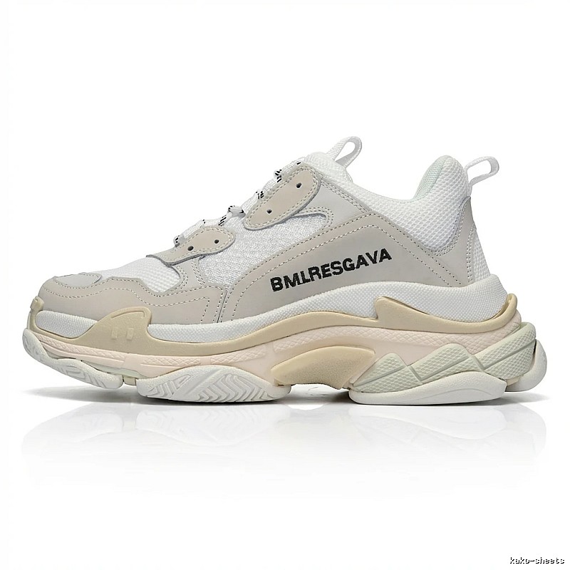 Balenciaga dad - style white shoes