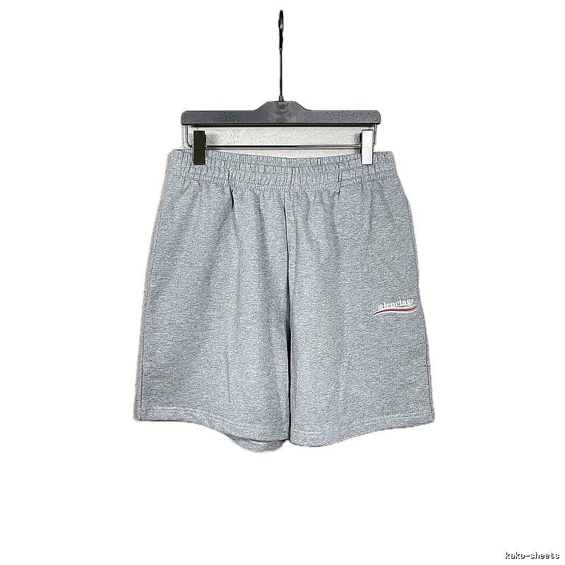 Balenciaga grey sports shorts