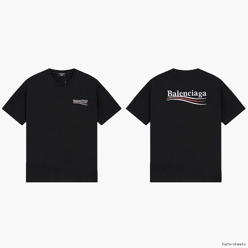 Balenciaga simple black short-sleeve