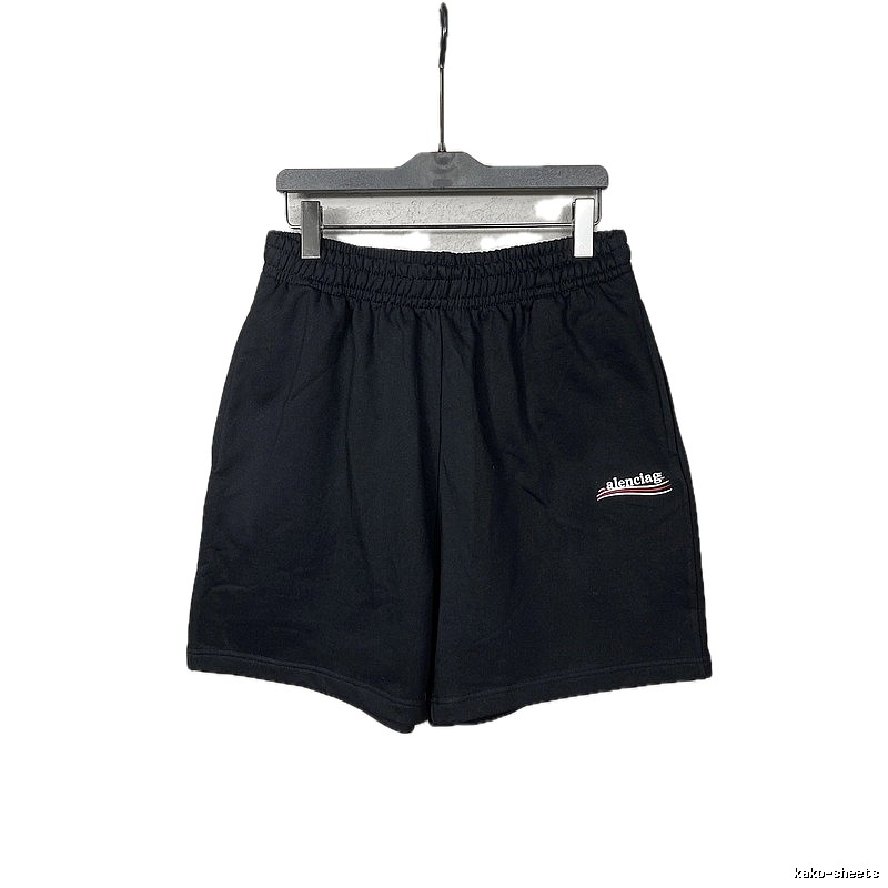 Balenciaga sporty black shorts