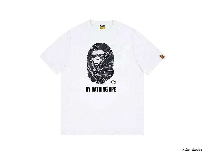 Bape Ape Head Trendy Cool White T-shirt