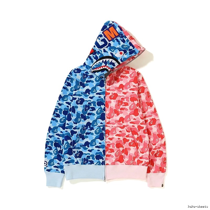 Bape Shark Camouflage Hoodie