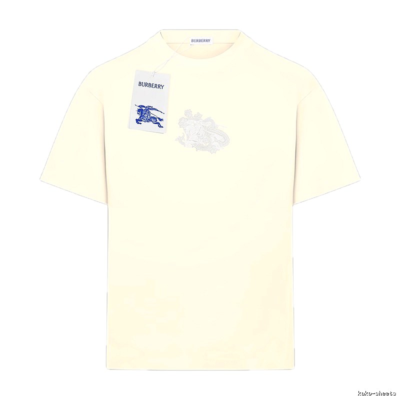 Burberry Knight Logo Minimalist Style T-shirt