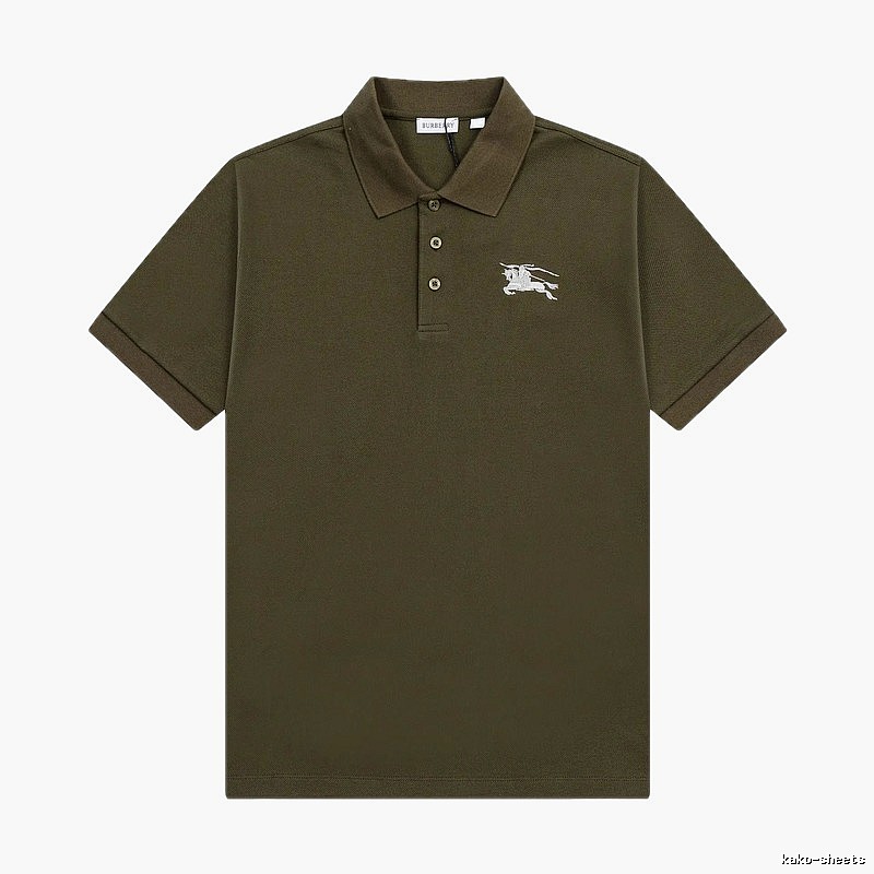Burberry's retro-style polo shirt with the knight logo
