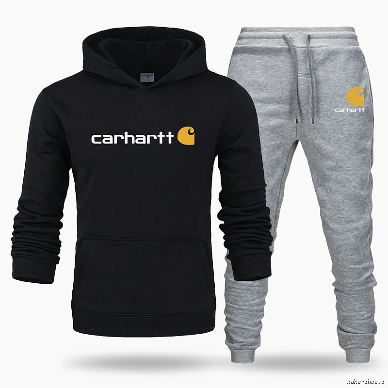Carhartt casual style black and gray suit