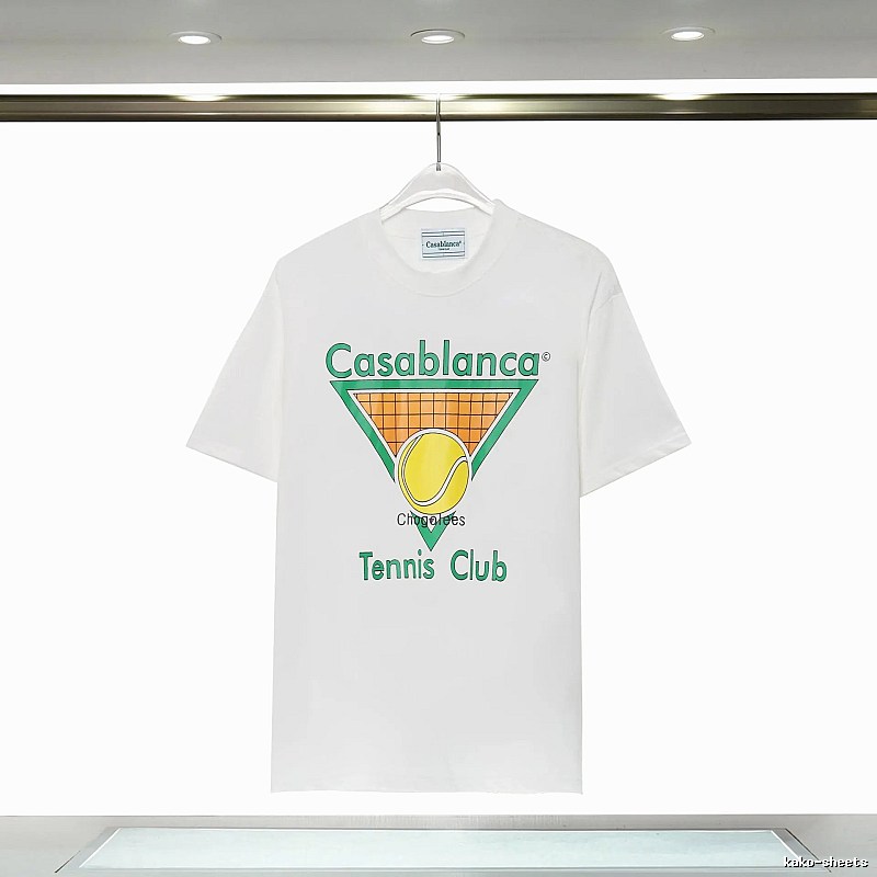 Casablanca Tennis Style White T-shirt