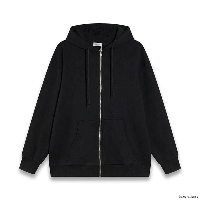 CELINE basic simple black sweatshirt