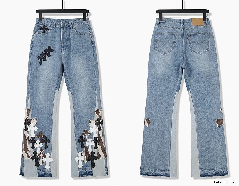 Chrome Hearts Cross Brand Jeans