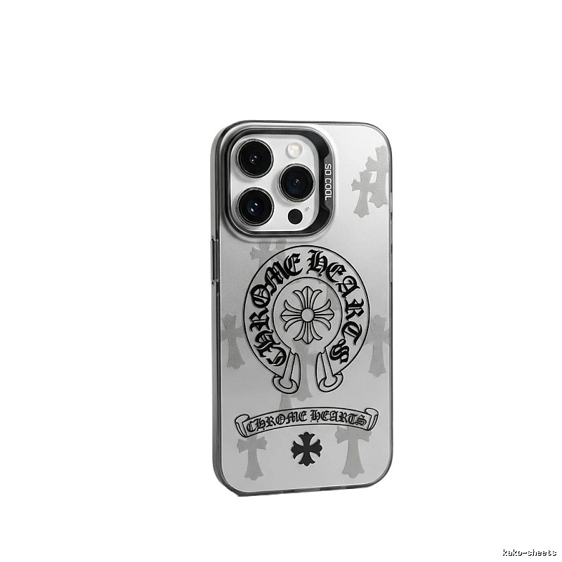 Chrome Hearts Dark Style iPhone Case